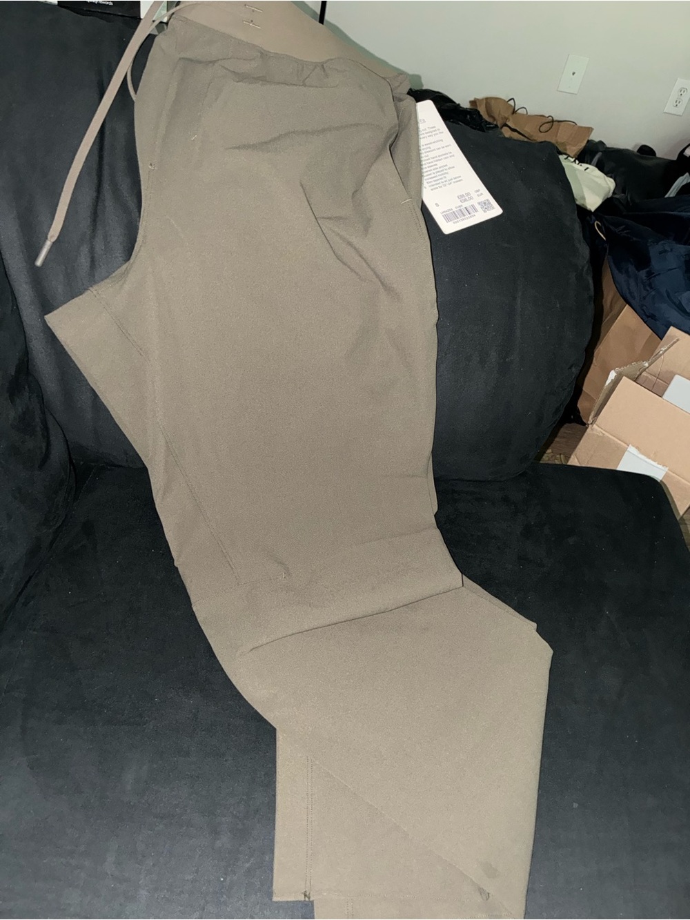 COS Men's Olive Dress Trousers
